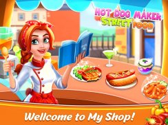 Hot Dog pembuat Street Food Game screenshot 3