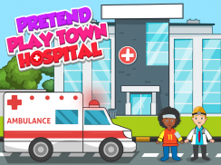 Pretend Play Town Hospital screenshot 1