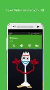 Prank Call from Forky - New Real Video Voice screenshot 0