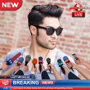 Breaking News Photo Frames Icon