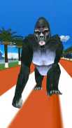 Gorilla Runner Free screenshot 5