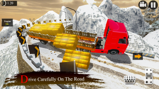 Uphill Gold Transport Truck Dr screenshot 2