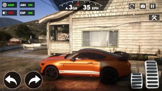 Mustang GT 350R 3D Racing Car screenshot 1