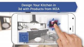 3D Cozinha Design para IKEA: Room Interior Planner screenshot 7