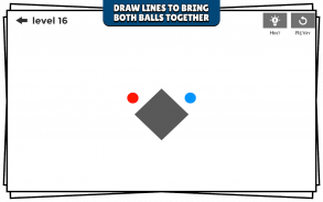 Draw Lines Physics Ball Puzzle screenshot 3
