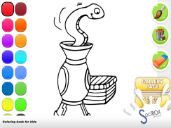 snake coloring book screenshot 10