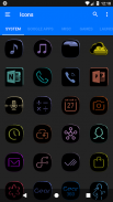 Black and Colors Icon Pack ✨Free✨ screenshot 17