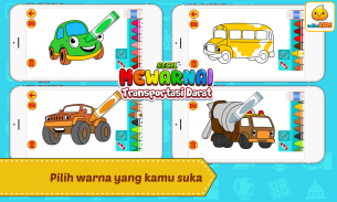 Mewarnai Mobil Kartun screenshot 2