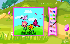 Coloring Game-Sweet Butterfly screenshot 1