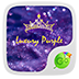 GO Keyboard Luxury Purple