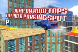 Roof Jumping Car Parking Games screenshot 4