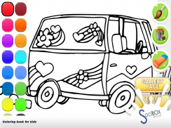 coches para colorear libro screenshot 3