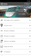 Aplicativo oficial da SuperVia screenshot 1