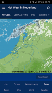 Het Weer in Nederland - Gratis verwachting, radar screenshot 7