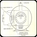 Electrical Motor Wiring Diagrams Icon