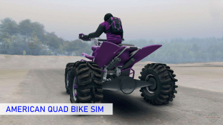 american Atv Quad Middle Moto Quad Bike Simulator screenshot 5