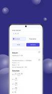 Calculadora de Variância screenshot 5