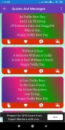Happy Teddy Day:Greeting, Photo Frames, GIF Quotes screenshot 1