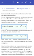 Types of matrices screenshot 2