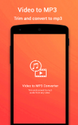 Video to MP3 - Trim & Convert screenshot 0