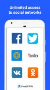 FreeU VPN - Social & Free screenshot 1