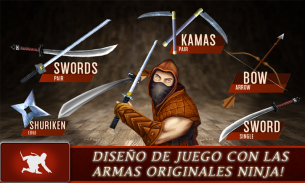 Ninja Guerrero Asesino 3D screenshot 1