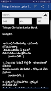 Telugu Christian Lyrics Book screenshot 4