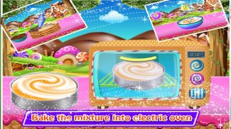 Chocolate Cosmetic Box Cake Maker - Makeup Kit screenshot 4