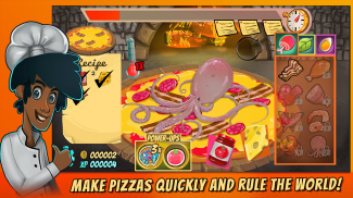 Pizza Mania: Cheese Moon Chase screenshot 0