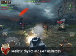 Battle Tanks: لعبة حرب screenshot 0