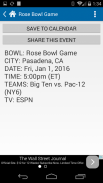 College Football Bowl Schedule screenshot 1