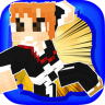 Kung Fu Hitting on Bleach Manga Soul 3d Minecraft Skins Battle & Fighting Games Icon