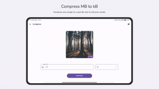 Image Compressor - MB to kB screenshot 0