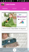 Learn Crochet Step by Step - Crochet patterns screenshot 6