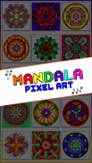 Mandala Pixel Art Coloring screenshot 5