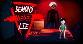 Demons Nerve Lie - horror aventura gráfica creepy screenshot 6