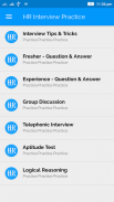 HR Interview Practice screenshot 1