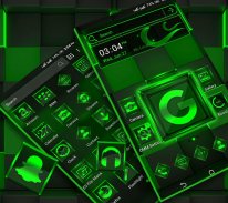 Green Light Launcher Theme screenshot 4