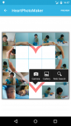 Heart Photo Maker ملصقة سعيدة screenshot 2