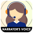 Narrator Voice Text-to-Speech Icon