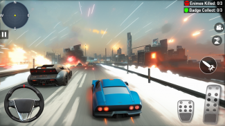 Car Death Race Shooting Game screenshot 2