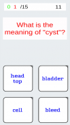 Med Term Quiz screenshot 2