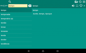 French Portuguese Dictionary F screenshot 8