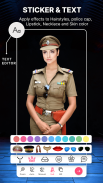 Women Police Photo Suit Editor screenshot 6