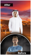 Arab Man Photo Editor : Suit, Hair, Moustache screenshot 7