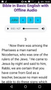 Offline Audio Bible - Bible in Basic English screenshot 1