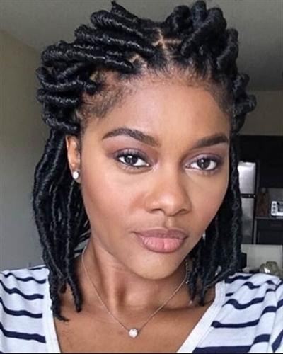 45 Latest Brazilian Wool Hairstyles for African Ladies | Dreadlock  hairstyles black, Locs hairstyles, Short dreadlocks styles