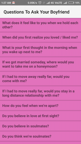 Questions To Ask Your Boyfriend 1 0 Download Apk Android Aptoide