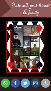 Cadres photo de cartes à jouer screenshot 1