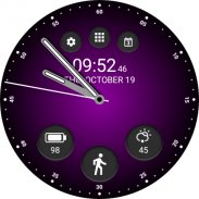 Black Classic Watch Face screenshot 9